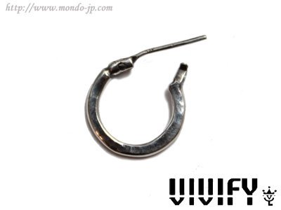 Hammered Hoop Pierce (S) | VFP-097 | VIVIFY | 公式通販 - Mondo