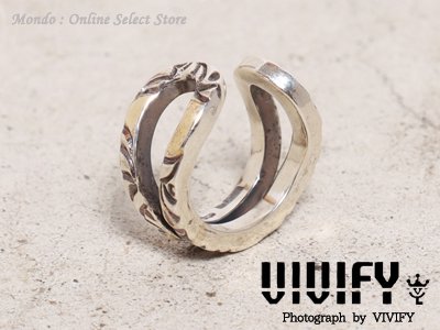 Loopin' Ear cuff/Arabesque w/gold | VFP-294 | VIVIFY | 公式通販