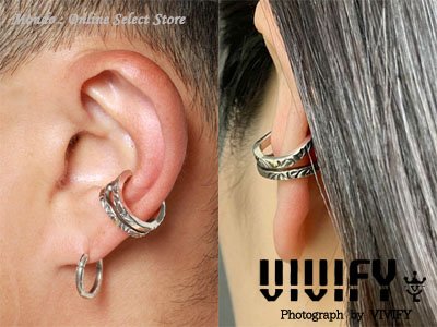 Loopin' Ear cuff/Arabesque w/gold | VFP-294 | VIVIFY | 公式通販