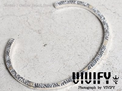 SideArabesque Bangle(3mm body)w/gold | VFB-199 | VIVIFY | 公式通販 - Mondo  online store cm ec