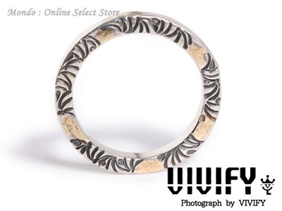 SideArabesque Ring(3mm body)w/gold | VFR-165 | VIVIFY | 公式通販 - Mondo online  store cm ec