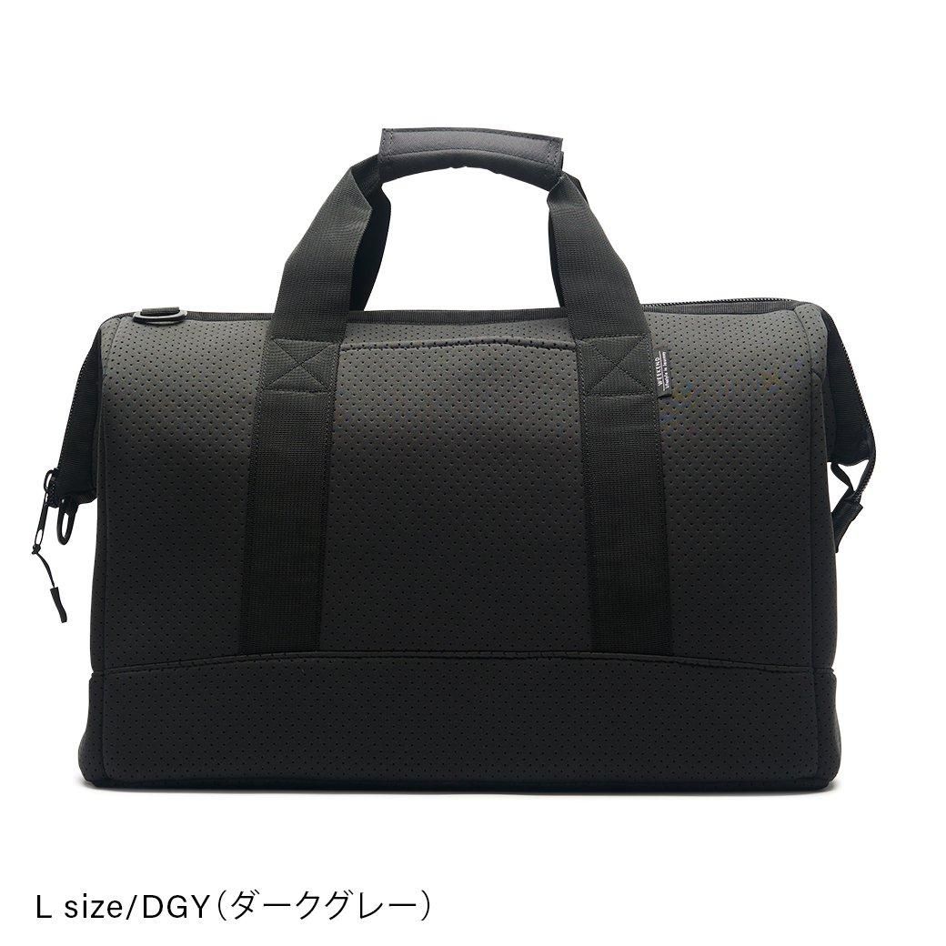 ＥＤＩＴＡ. エディータ ボストンバッグ Lサイズ チャコールグレー EDITA. ネオプレンボストンバッグ [edt-005] | 手洗い可能な大