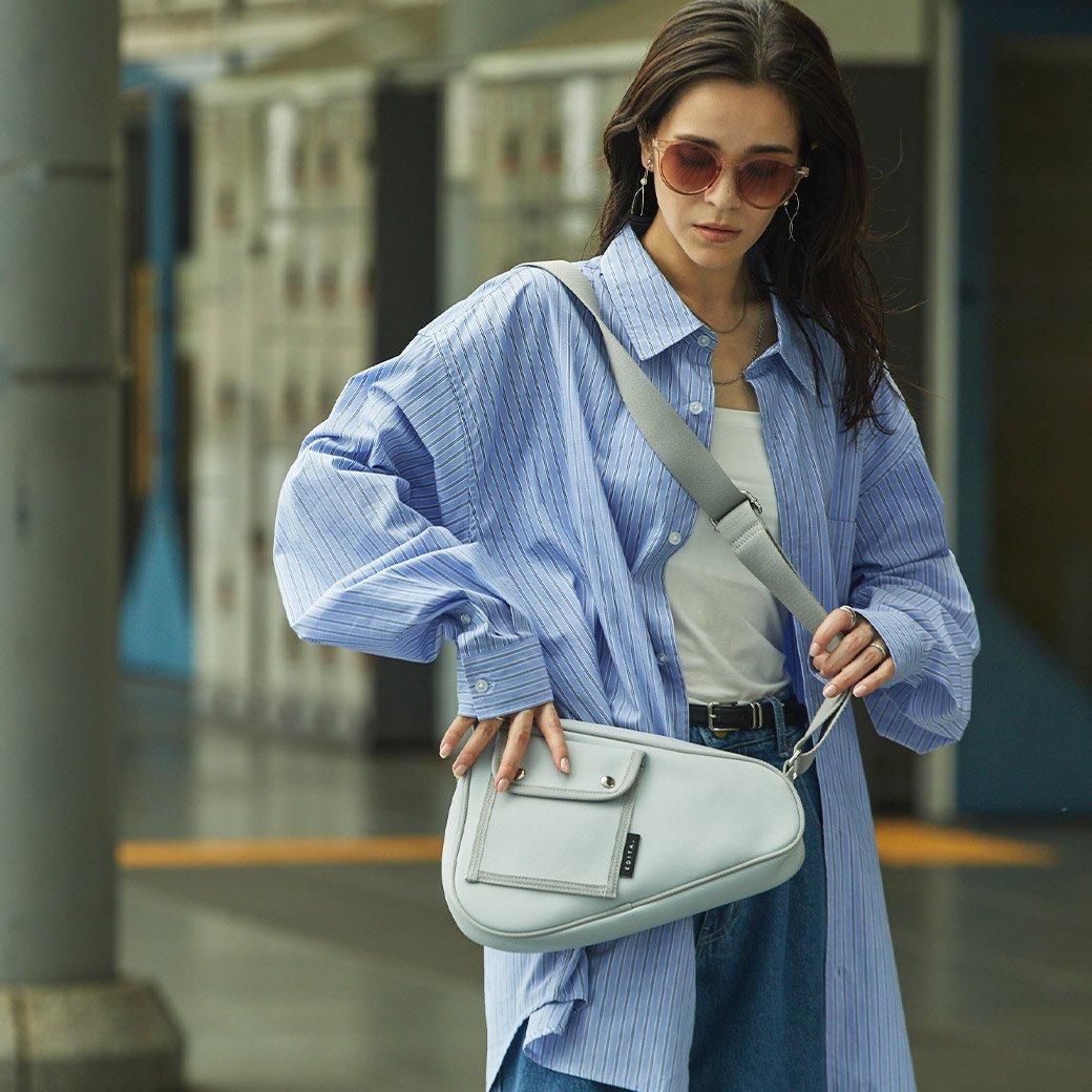 エディータ ショルダーバッグ MMサイズ EDITA.ネオプレンショルダー|個性的な通勤バッグ - EDITA．