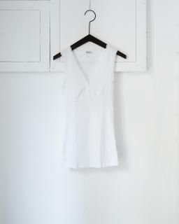 Schiesser Revival / Agathe (Chamisette) col.White