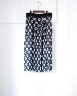 Khadi and Co / CEZANNE (Ikat Oval) col.Dark Indigo