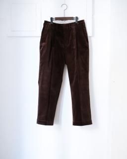PHIGVEL / Corduroy Work Trousers col.Chestnut Brown