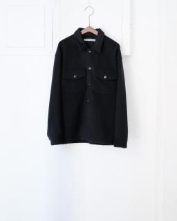 OLDMANS TAILOR / UTILITY WOOL SHIRTS  col.Wool Navy