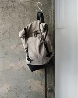 Klause / Leather BackPack col.Belarusan Linen