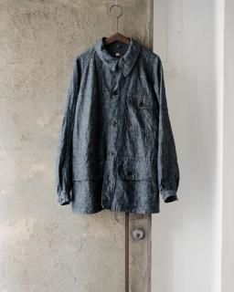 OUTIL / MANTEAU MANSON col.Dark Indigo