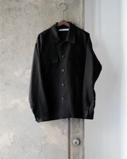 OLDMAN'S TAILOR / UTILITY SHIRTS col.Black