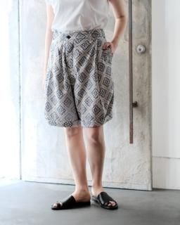 OUTIL / PANTALON CONLIE col.Ecru  Indigo