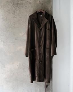OLDMANS TAILOR / SHOP COAT col.Corduroy Brown
