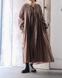 SP / CHURCH SMOCK ONEPIECE col.Brown