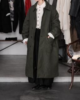 CASEY CASEY / LUMI COAT (H Wax) col.Khaki