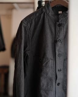 OUTIL / CHEMISIER UNIEUX col.Charcoal