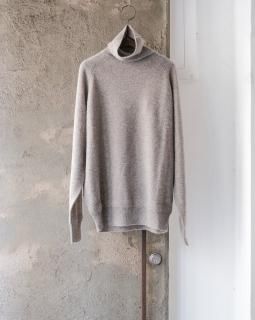 Nikki ESSENTIAL PIECES / All-yak Turtleneck (Unisex) col.Beige