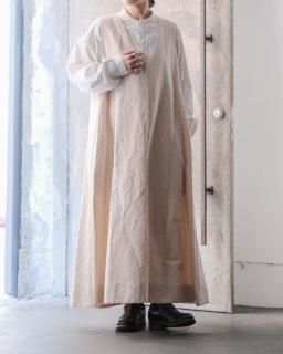 SP / 19C LINEN COTTON / ONEPIECE col.Beige