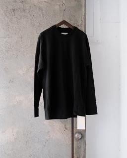 WONDER ROOM / L/S Crewneck Tee col.Black