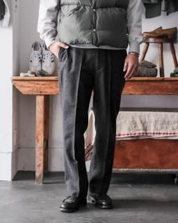 PHIGVEL / C/W CLASSIC TROUSERS col.Dust Black