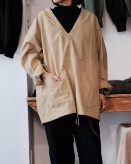 PHIGVEL / OVER SMOCK col.Khaki Beige
