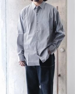 PHIGVEL / REGULAR COLLAR DRESS SHIRT col.Old Sax