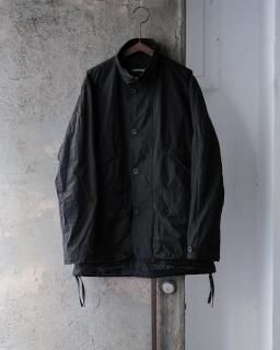 CASEY CASEY / STORM PARKA (H Card) col.Black