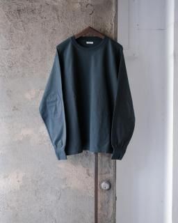 PHIGVEL / ATHLETIC LONG SLEEVE TOP col.Viridian