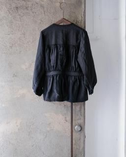 OUTIL / CHEMISIER LEZOUX col.Black Indigo