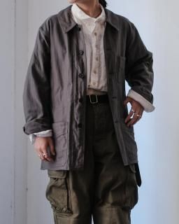 SP / LIGHT MOLESKIN / WORK JACKET col.Charcoal