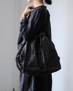 Khadi and Co / SPIDER MINI (Organdy Cotton) col.Navy / Black