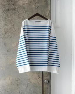 OUTIL / TRICOT AAST col.Off / Nautial Blue