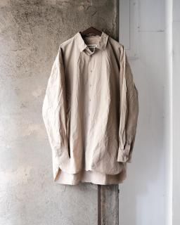 CASEY CASEY / HAMNET SHIRT (Paper Cot) col.Beige
