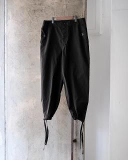 CASEY CASEY / ABEL PANT (Paper Cot) col.Black