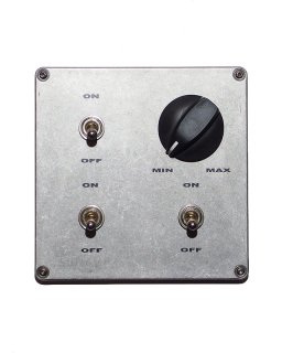 TOGGLE DIMMER+2TOGGLE SWITCH-face