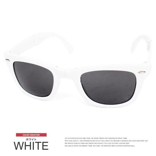 サングラス メンズ ウェリントン 伊達メガネ UVカット