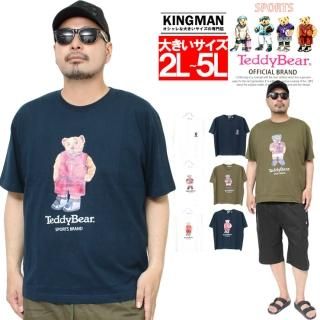 TEDDY BEAR(ƥǥ٥) Ⱦµ T  礭 ץ 롼ͥå åȥ 饯 ˥ å 襤 ȥåץ Х 饰ӡ
