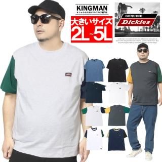 ˥奤 ǥå(GENUINE Dickies) Ⱦµ T  礭  ɽ åڥ ץ 롼ͥå åȥ ȾµT