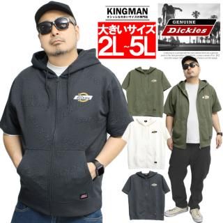 ˥奤 ǥå(GENUINE DICKIES) Ⱦµ ѡ  礭 դ쥸㥬   ץ å ֥륾 㥱å