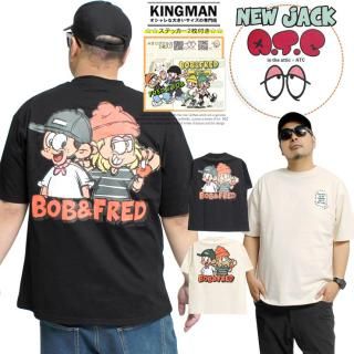᡼ؤ̵ NEW JACK(˥塼å) Ⱦµ T  BOBFRED 饹 ץ ӥå륨å 롼ͥå åȥ