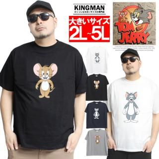ڥ᡼ؤ̵ TOM AND JERRY(ȥȥ꡼) Ⱦµ T  礭 饯  ץ 롼ͥå åȥ