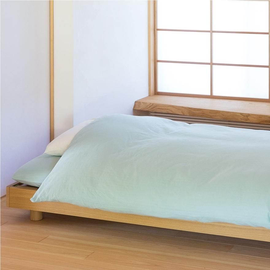 掛けカバー オーガニックコットン100% 和晒しダブルガーゼ | 近江