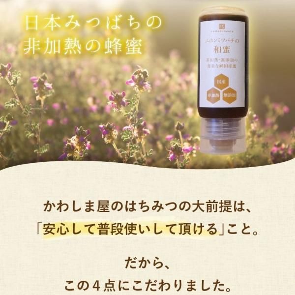 ニホンミツバチの和蜜 200g
