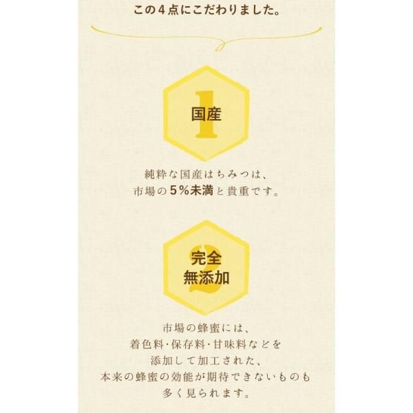 ニホンミツバチの和蜜 500g