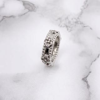 クローバーリング 15mm（マラカイト） - AR JEWELRY