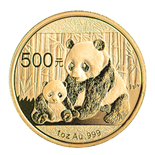 2012中国『ゴールドパンダ』1オンス（31.1g） 地金型金貨 カプセルケース付 未使用