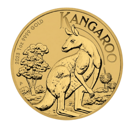 2023 オーストラリア カンガルー金貨 地金型 1オンス クリアケース