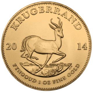 2014 南アフリカ『クルーガー』1オンス 地金型金貨 クリアケース付 新品未使用 
