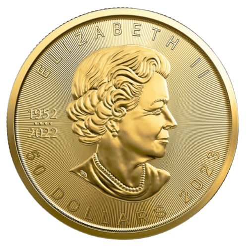 2023 カナダ メイプル金貨 1オンス 地金型 クリアケース