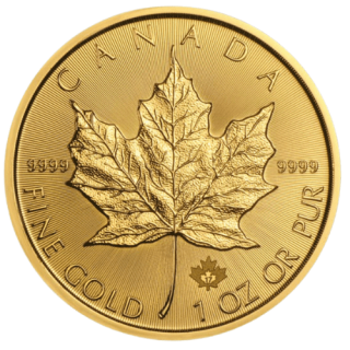 2017 カナダ メイプルリーフ 1オンス 地金型金貨 クリアケース付 新品未使用  