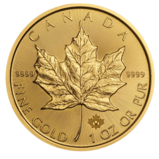 2016 カナダ メイプルリーフ 1オンス 地金型金貨 クリアケース付 新品未使用  